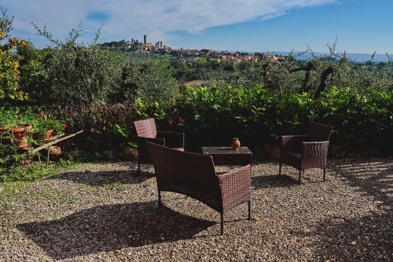 Podere Sant'Elena San Gimignano Exteriör bild