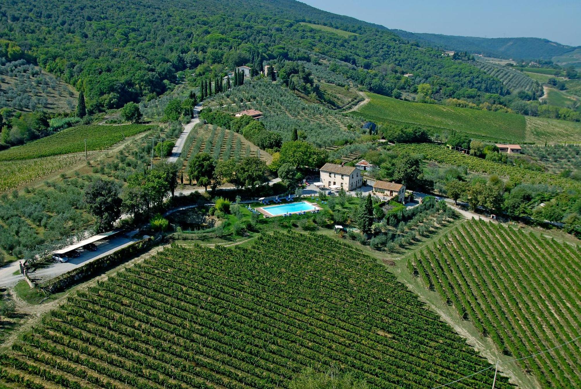 Podere Sant'Elena San Gimignano Exteriör bild