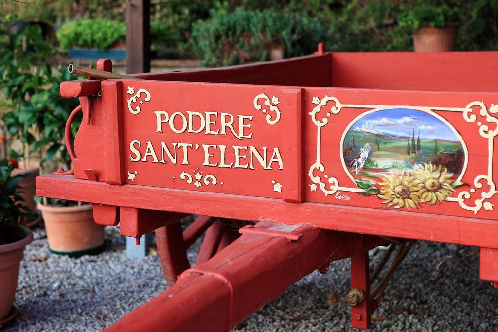 Podere Sant'Elena San Gimignano Exteriör bild